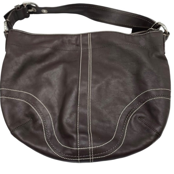 Coach Soho Brown Hobo Shoulder Bag - Picture 1 of 5